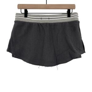 FREE PEOPLE MOVEMENT Skirt Size Small Skort Gray Sporty Activewear Athleisure